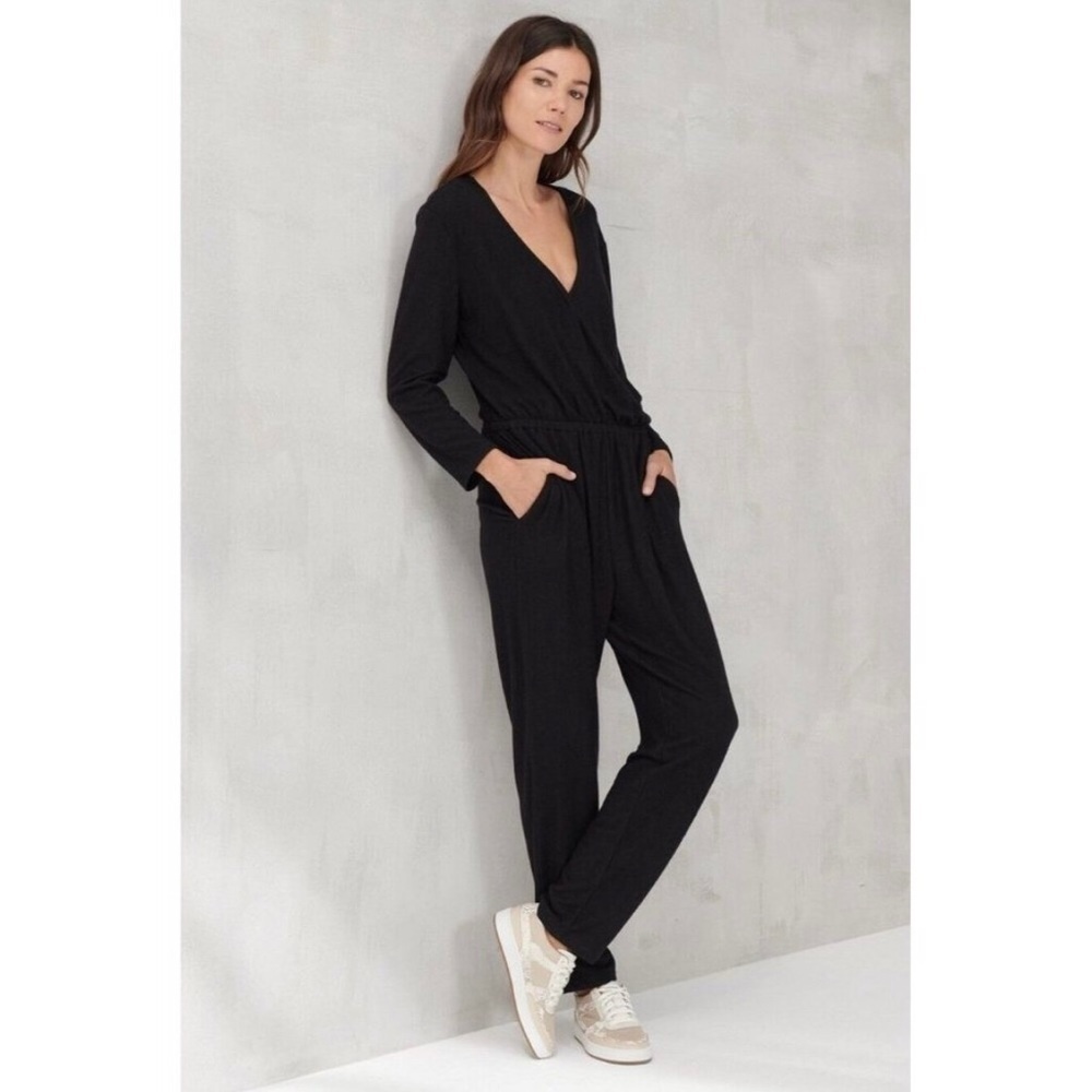 Lucky Brand Brushed Hacci Knit Jumpsuit